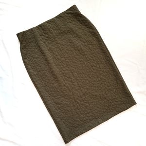 Cato Textured Pencil Skirt